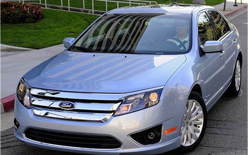 Buying A Used 2010 Ford Fusion
