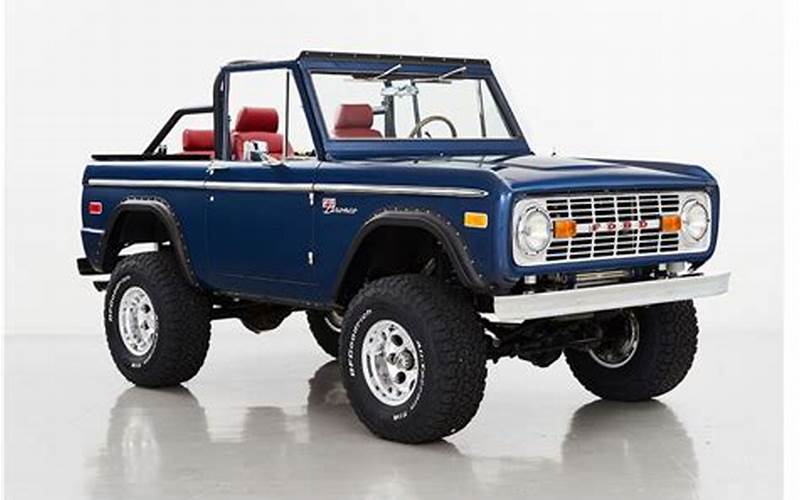 Buying An Early Model Ford Bronco