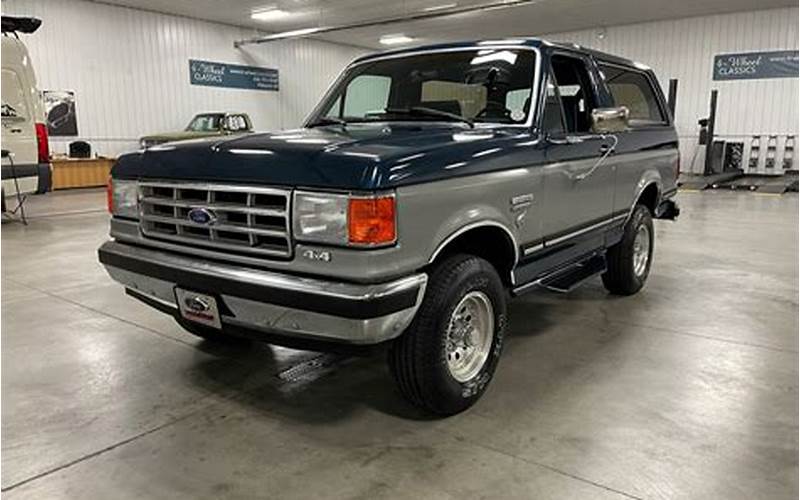 Buying Tips For 1987 Ford Bronco