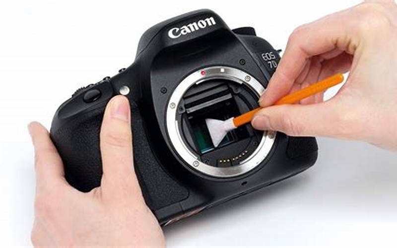 Camera Sensor Cleaning By Eraser