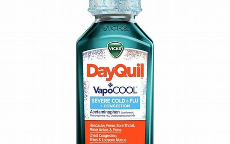 Can I Drink with DayQuil?