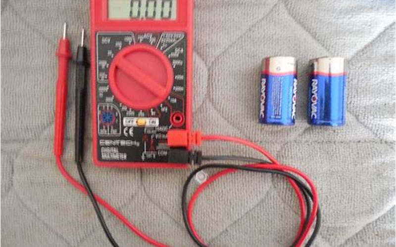 Car Battery Multimeter