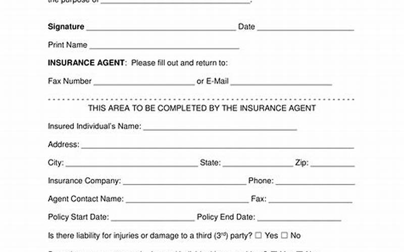 Car Insurance Document