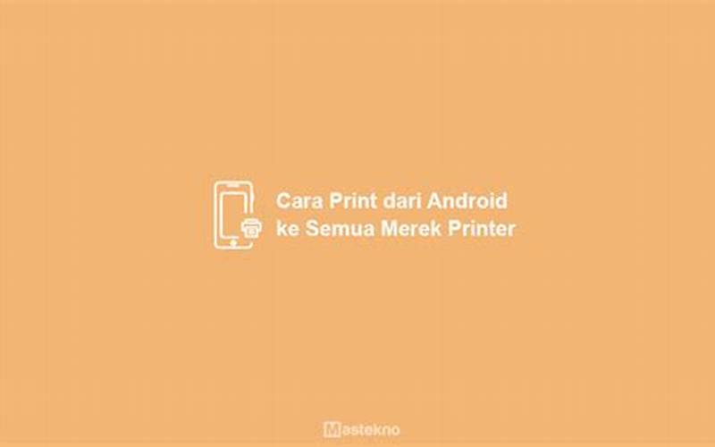 Cara Cepat Dan Mudah Beli Printer Lewat Android