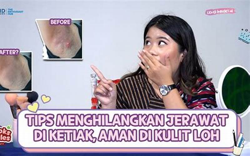 Cara Menghilangkan Jerawat Di Ketiak