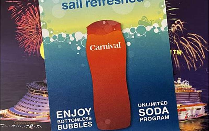 Carnival Cruise Bottomless Bubbles Package