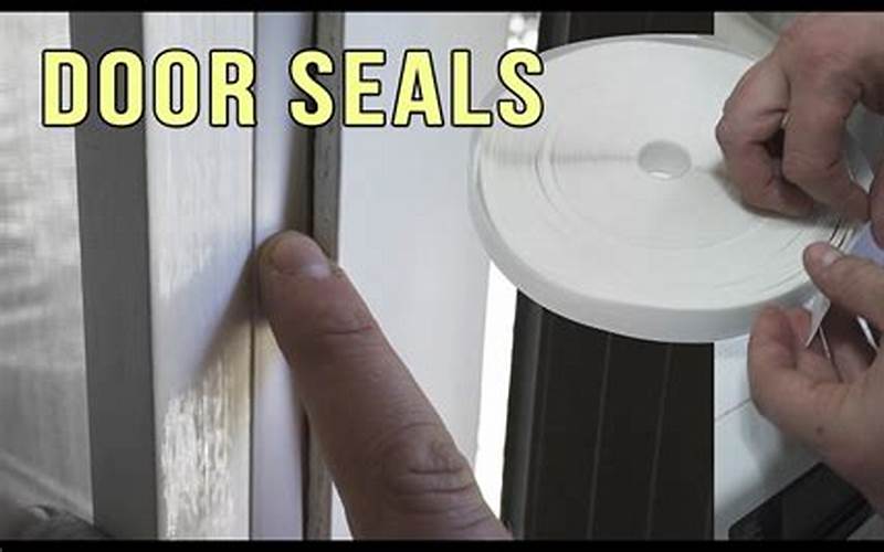 Check The Door Seals