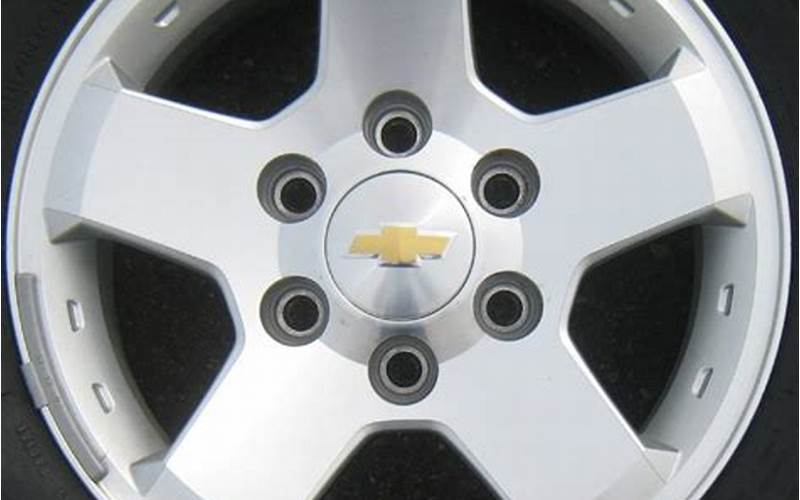 Chevy Colorado Wheel With Bolt Pattern