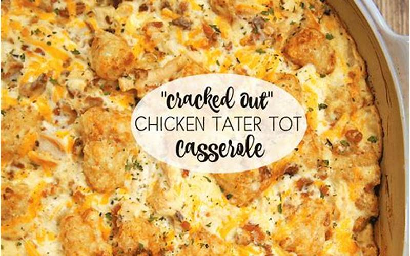 Chicken And Tater Tots