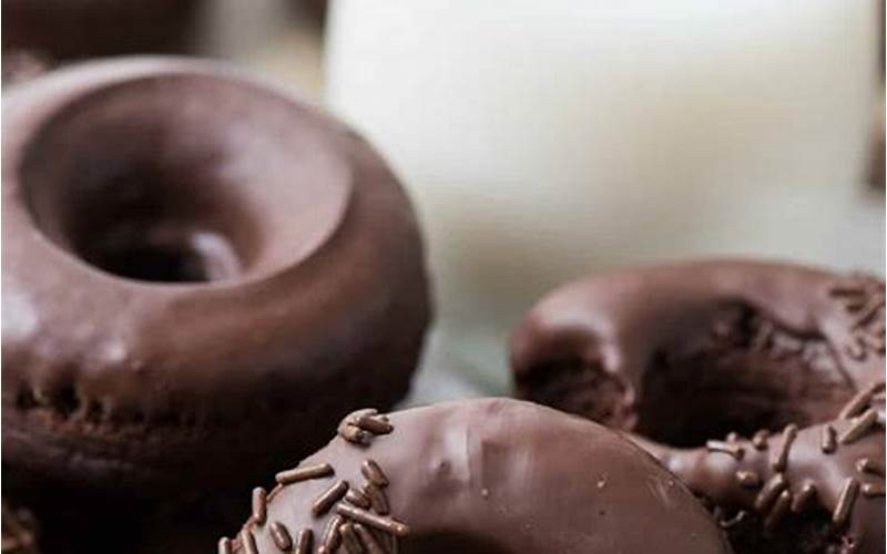 Chocolate Dip Donut Ingredients