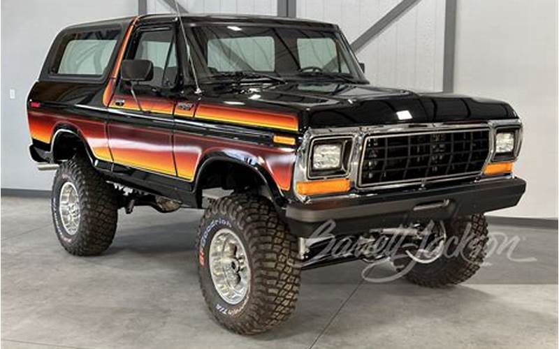 Choosing A 1979 Ford Bronco