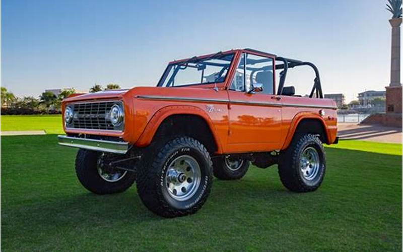 Classic Bronco Restoration
