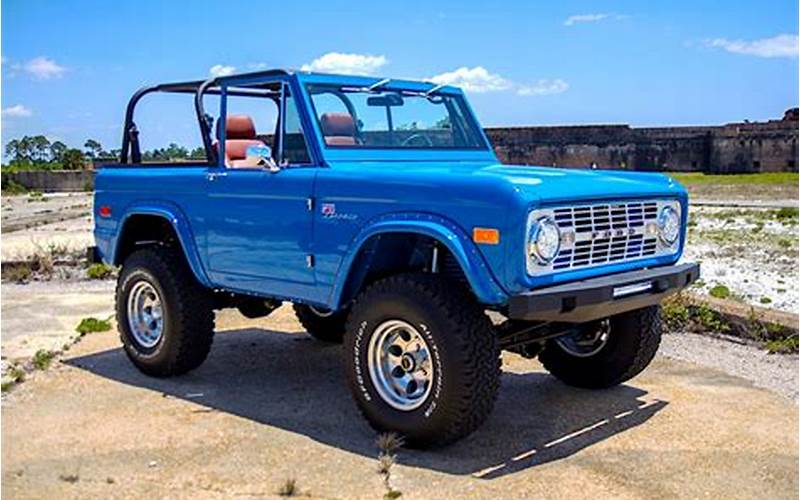 Classic Ford Bronco Dealers