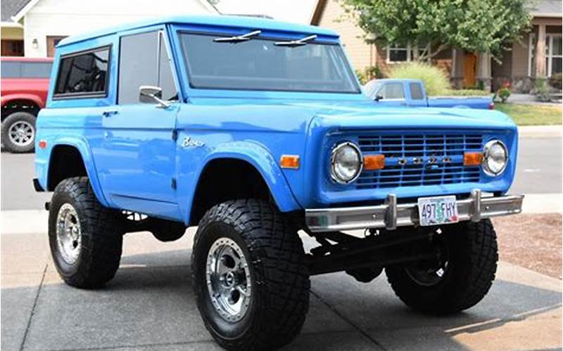 Classic Ford Bronco For Sale Pacific Time Zone