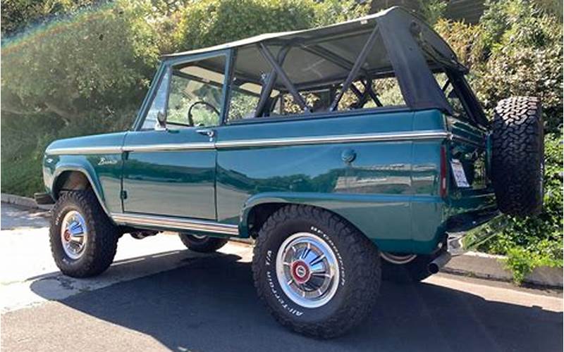 Classic Ford Bronco Restoration