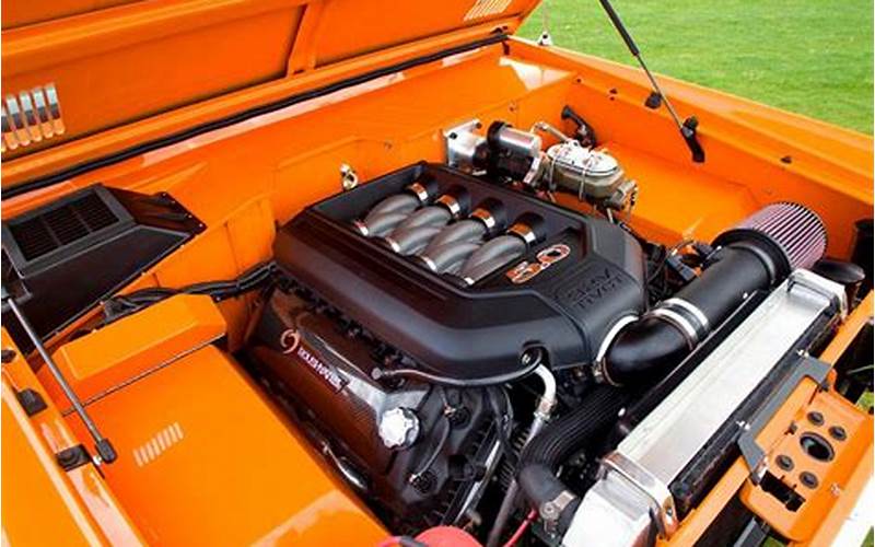 Classic Ford Broncos Coyote Engine