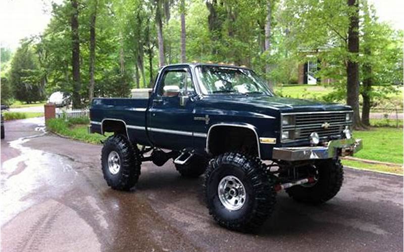 Classic Square Body Chevy Truck