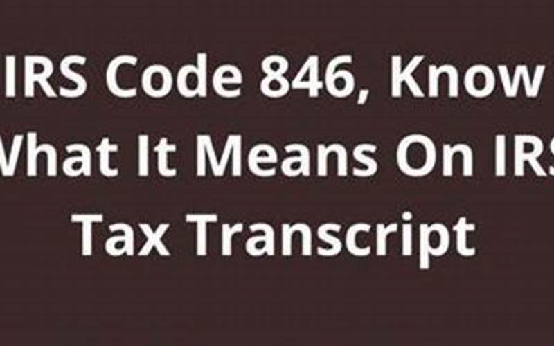 Code 846
