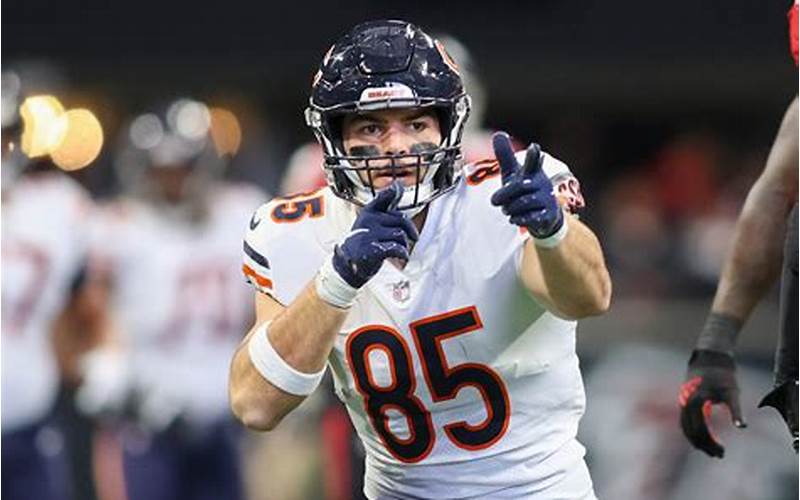 Cole Kmet With Chicago Bears