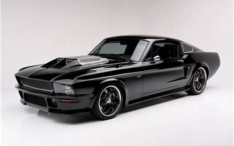 Comfort And Convenience Of Ford Mustang Obsidian Sg-One 1967 Image