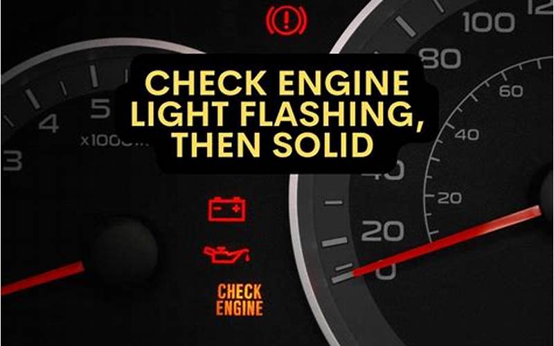 Common Causes Of A Flashing Check Engine Light