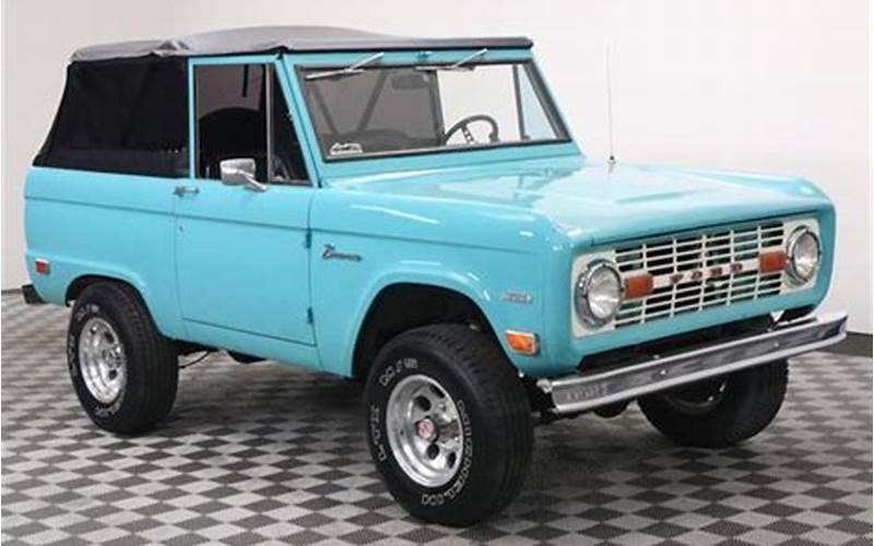 Condition Of 1969 Ford Broncos For Sale In Colorado