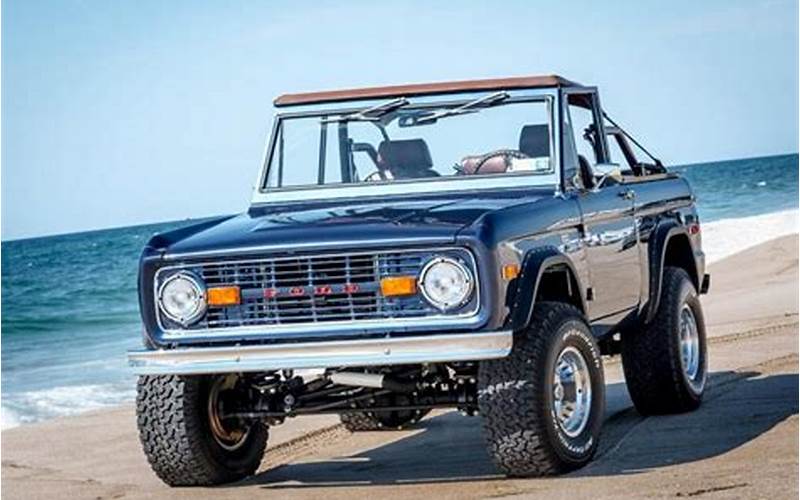 Convertible Ford Bronco For Sale