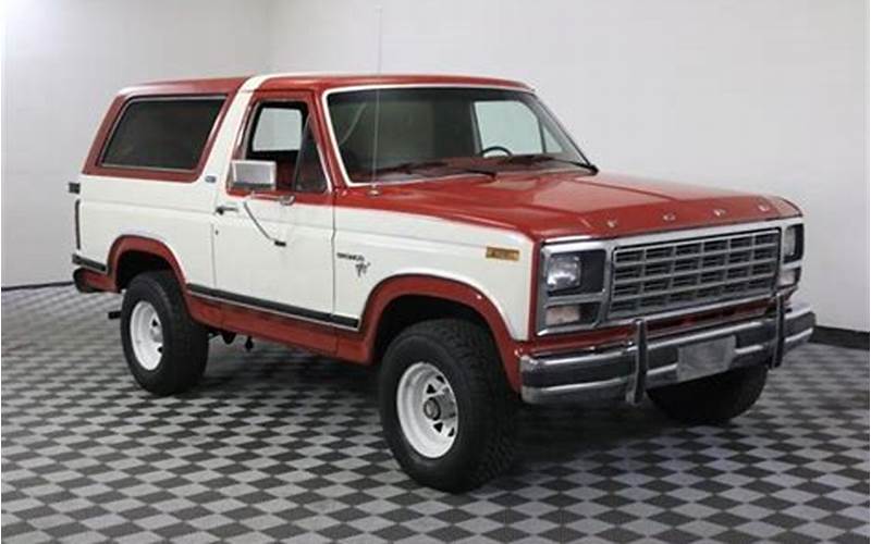 Cost Of 1980 To 1986 Ford Bronco