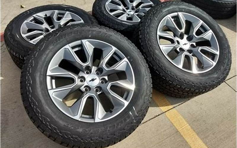 Cost Of Chevy Wheels And Tires