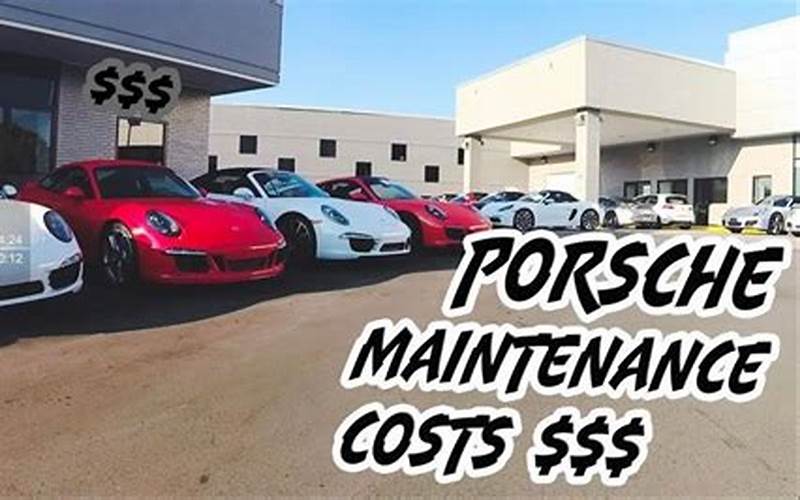 Cost Of Porsche Repair