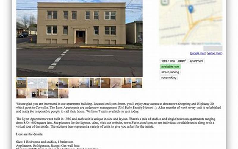 Craigslist Housing