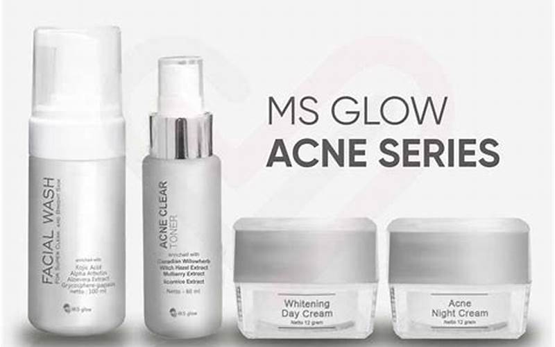 Cream Ms Glow, Solusi Ampuh Untuk Menghilangkan Bekas Jerawat