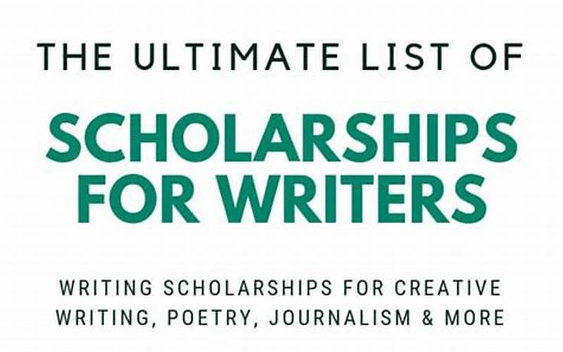 Creative Writing Scholarship