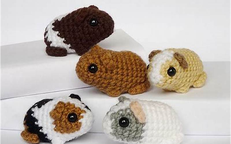 Crochet Guinea Pig Body