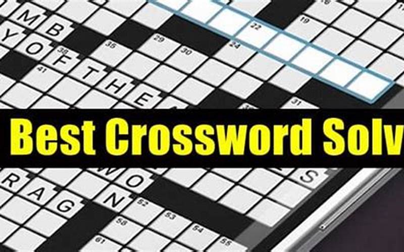 Crossword Solver Tools