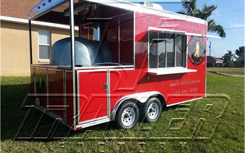 Customize Your Food Trailer