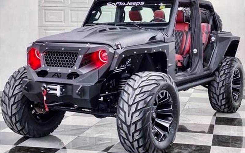 Customized Jeep