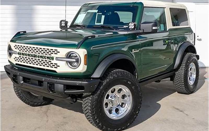 Customizing A Ford Bronco