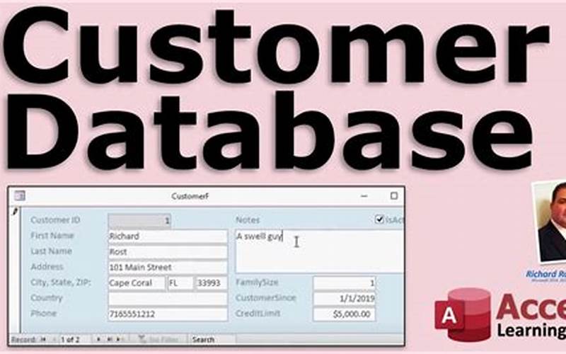 Customizing Ms Access Crm Database Template