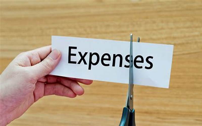 Cut Back On Expenses