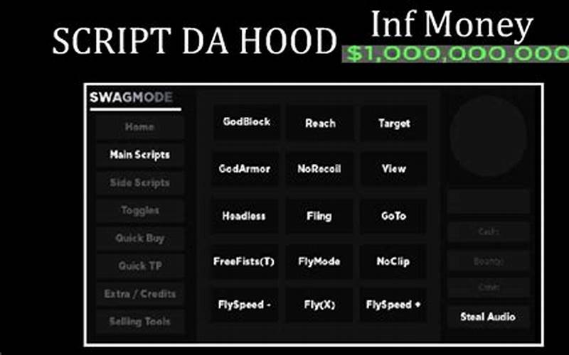 Da Hood Money Script: The Ultimate Guide