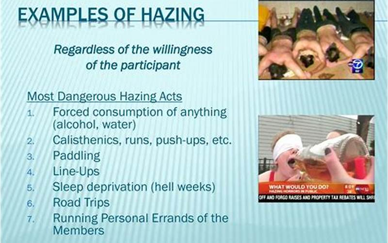 Dangers Of Hazing