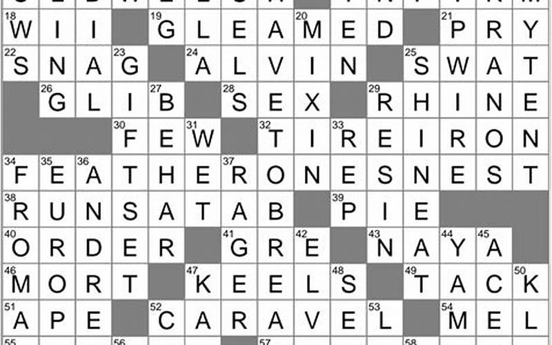Days of Old Crossword Clue
