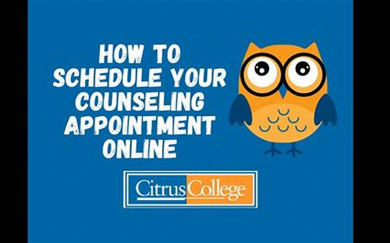 De Anza Counselor Appointment Tips