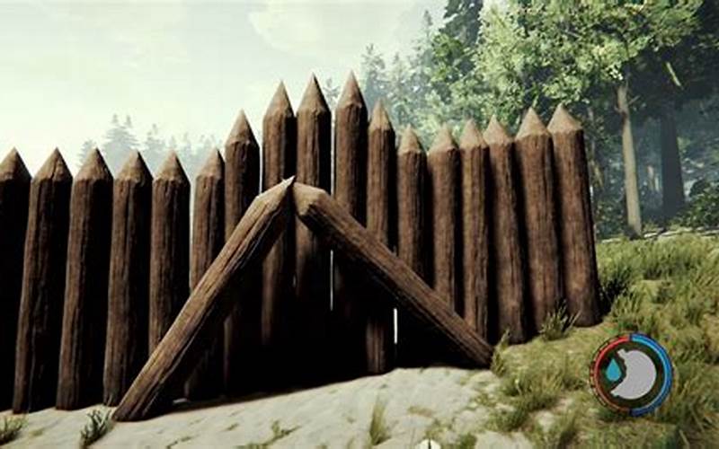How to Make Defensive Wall Gate in Sons of the Forest