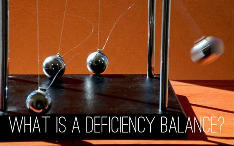 Deficiency Balance