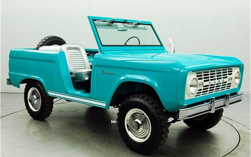Design Of The 1966 Ford Bronco