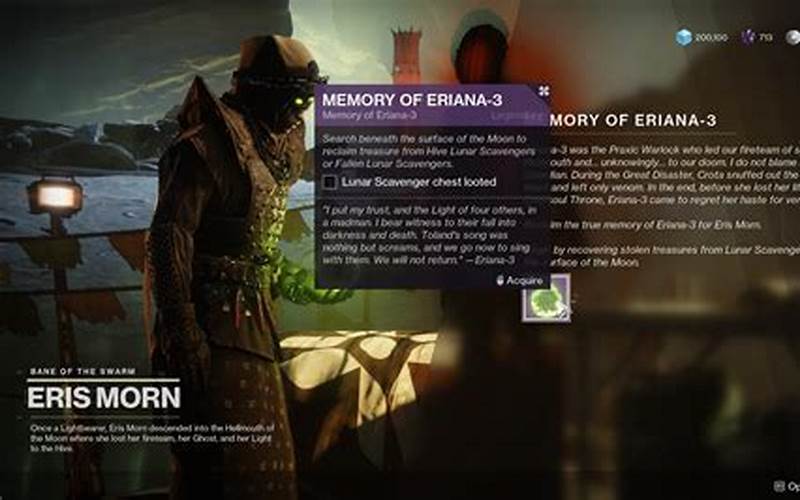 Destiny 2 Memory of Eriana-3: A Complete Guide