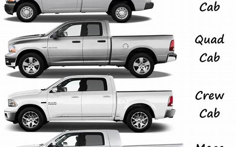 Dodge Ram Cab Sizes