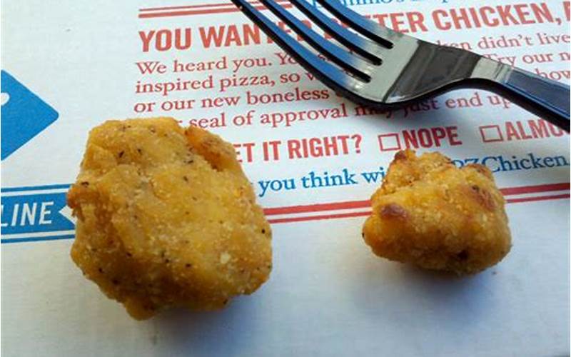 Domino’s Boneless Chicken Calories: A Look at the Nutritional Information